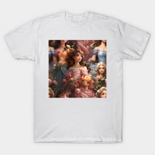 Princesses Pattern 18 T-Shirt